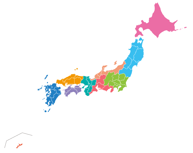 purchase-Service map japan