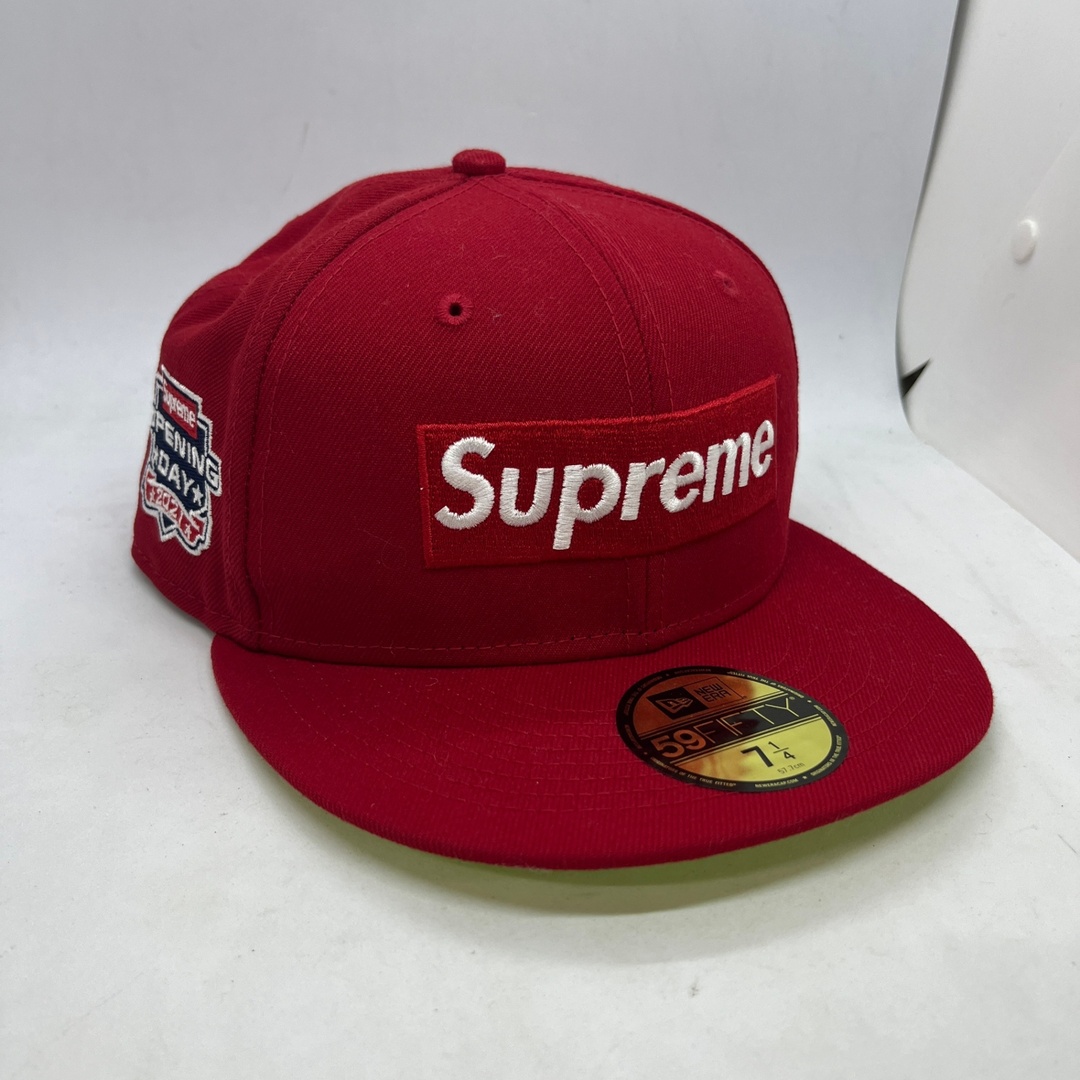 SUPREME 21AW No Comp Box Logo New Era Red ニューエラキャップ シュプリーム