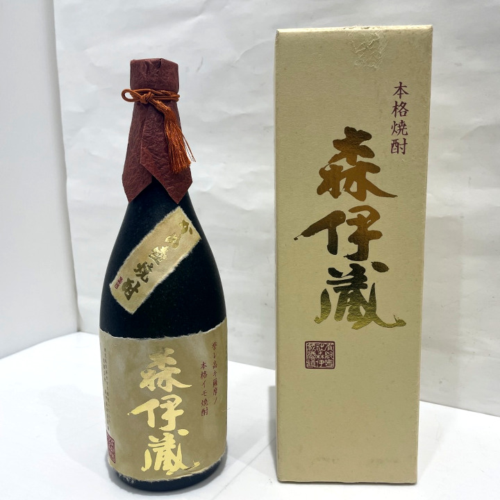 本格焼酎 森伊蔵 金ラベル ゴールドラベル かめ壺焼酎 720ml 箱付き お買取り金額お教えします！【買取実績】