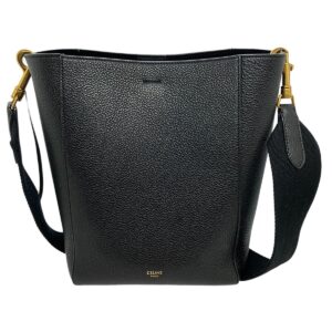 CELINE(セリーヌ)ショルダーバッグ サングルバケット スモール SANGLE BUCKET セリーヌ ブラック 18930