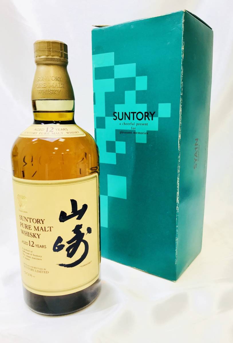 買取実績71 【未開栓】SUNTORY サントリー 山崎 12年 シングルモルト ウイスキー 700ml 43% 箱あり を買取いたしました！ -  リサイクル＆買取専門のリサイクルマート