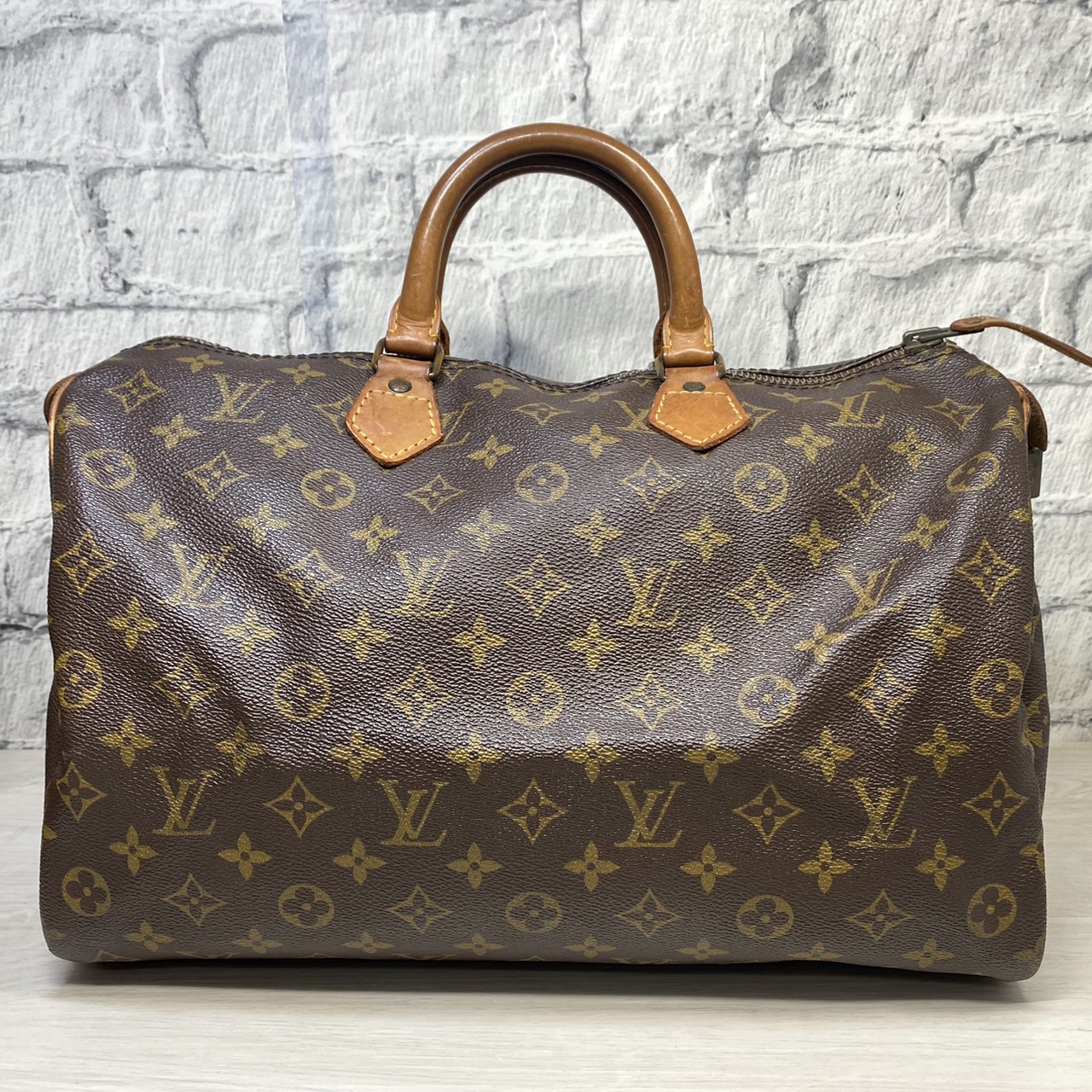 Louis Vuitton】 ルイ・ヴィトン モノグラム スピーディ 35 M41524 ハンドバッグ の買取価格をご紹介します！【浜松市 中央区  上島 のお客様よりお買取り】ルイ・ヴィトン ヴィトン バッグ 鞄 高価 買取 浜松 磐田 湖西 買取り - リサイクル＆買取専門のリサイクルマート