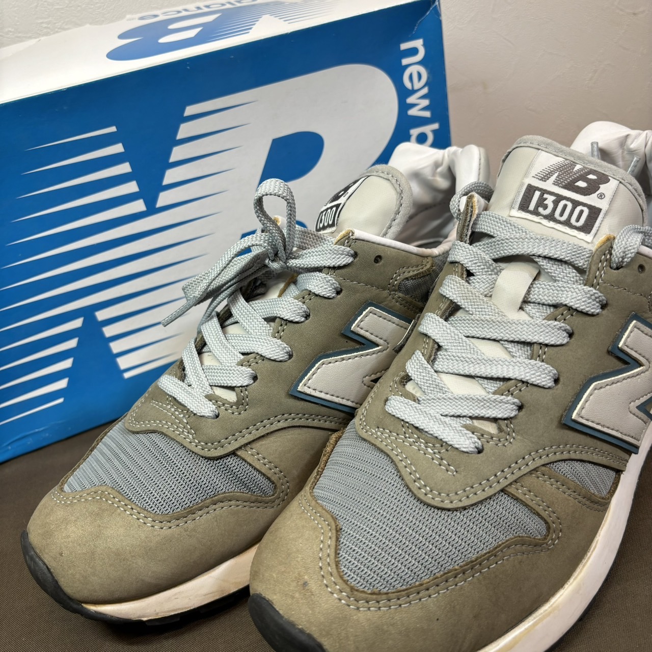 NEW BALANCE】 ニューバランス 復刻版 STEEL BLUE スティールブルー USA製 M1300JP2 買取価格をご紹介します！ -  リサイクル＆買取専門のリサイクルマート