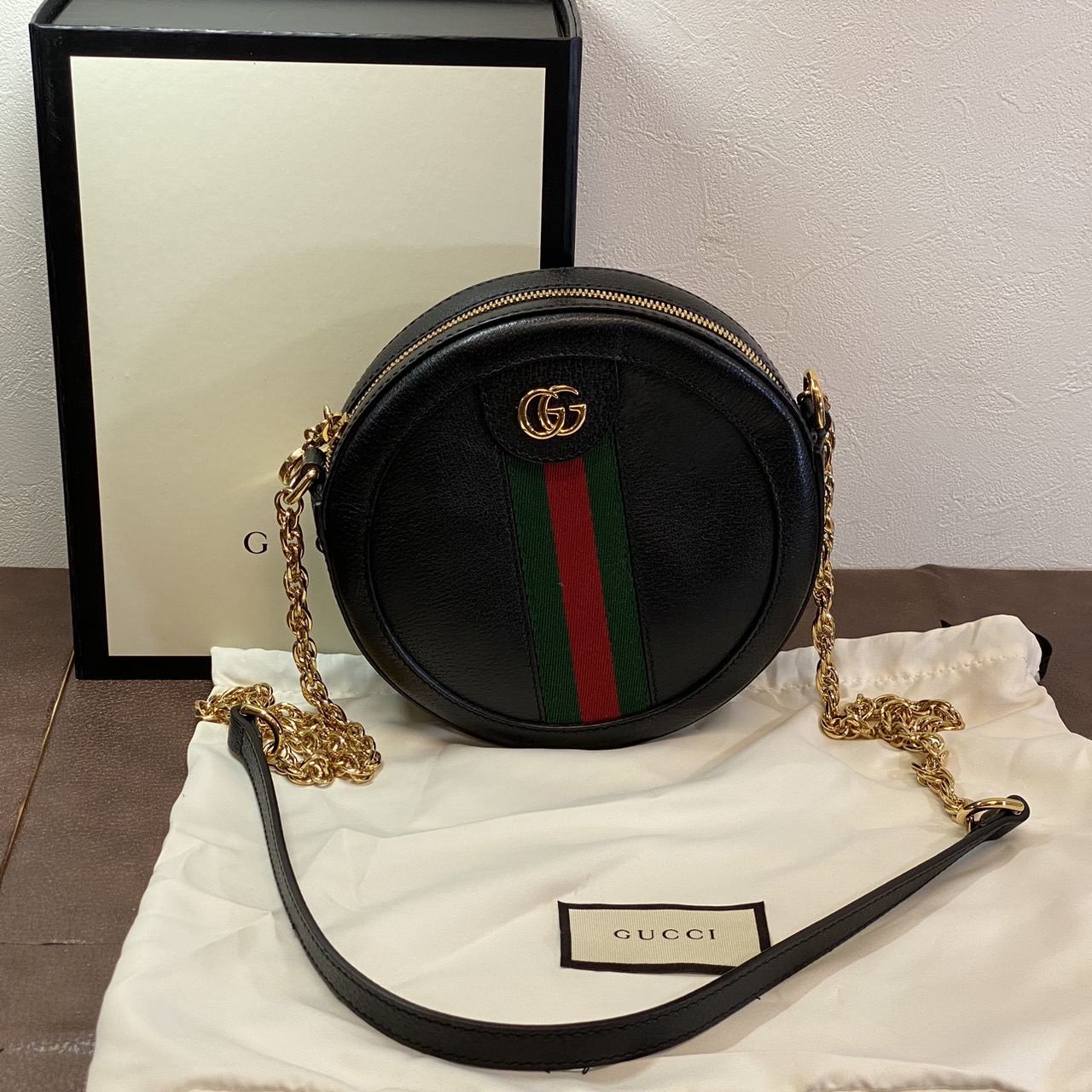 グッチ】GUCCI GGマーモント×シェリーライン チェーンショルダーバッグ 買取価格をご紹介します - リサイクル＆買取専門のリサイクルマート