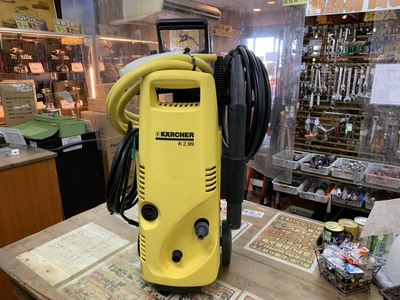 2021年12月25日】KARCHER ケルヒャー 高圧洗浄機 K2.99 中古品を現金買取させて頂きました！◇ 浜松市 磐田市 湖西市 袋井市  豊橋市 工具買取 - リサイクル＆買取専門のリサイクルマート