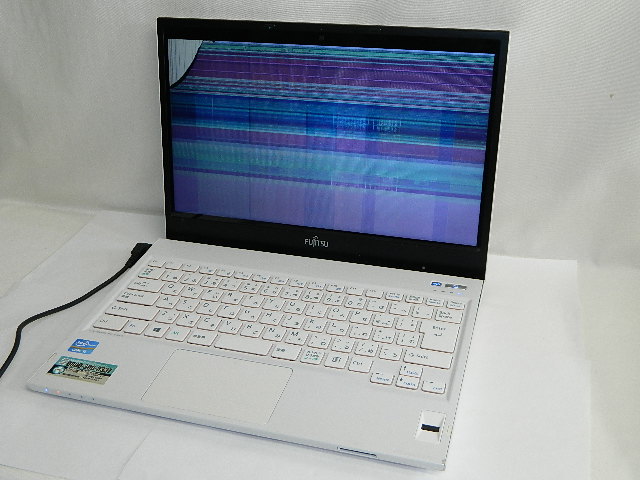 半田店 ジャンク品 FUJITSU LIFEBOOK SH54/K FMVS54KD1W Windows8 13.3ワイド 液晶 LED 750GB  4GB Intel Core i5-3230M プロセッサー 2.60GHz ブルーレイ スーパーマルチドライブ ノートパソコン ノートPC 訳有り  現状渡し 部品取り 買取させて頂きました。 - リサイクル ...