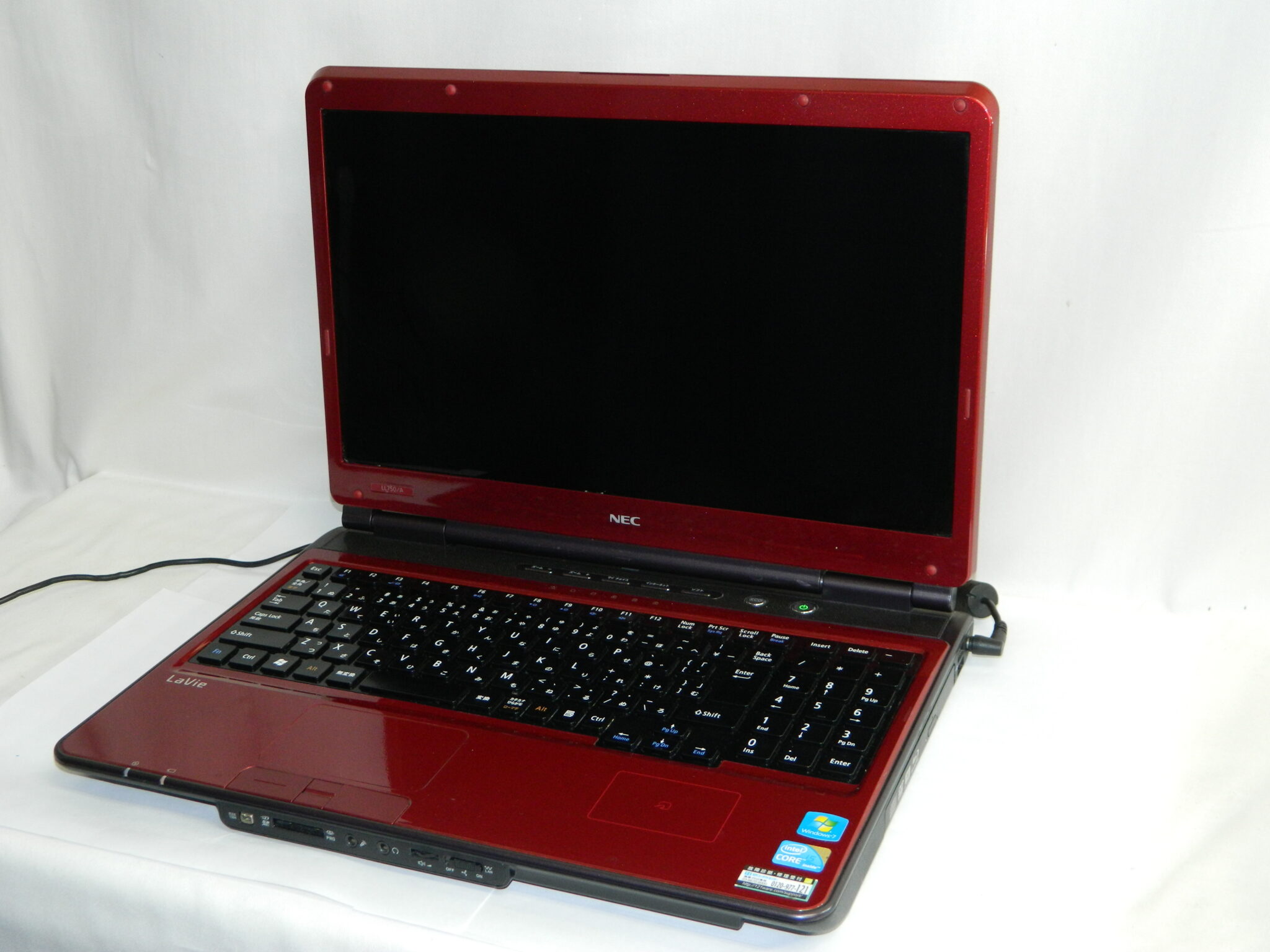 半田店 ジャンク品 NEC LAVIE LL750/A PC-LL750AS1YR Windows7 16ワイド 液晶 640GB 4GB Intel  Core(TM) i5-430M 2.40GHz スーパーマルチドライブ ノートパソコン ノートPC 訳有り 現状渡し 部品取り  買取させて頂きました。 - リサイクル＆買取専門のリサイクルマート