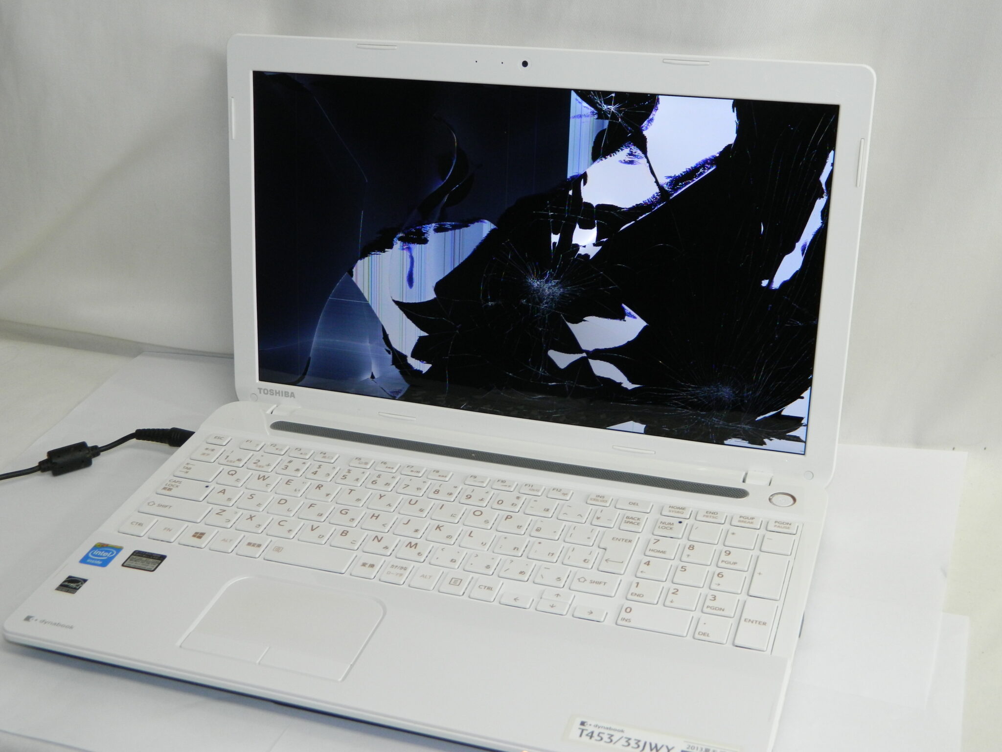 半田店 ジャンク品 東芝 dynabook T453/33JWY PT45333JSWWY Windows8 15.6ワイド 液晶 750GB 4GB  インテル Celeron プロセッサー ULV847 1.10GHz DVDスーパーマルチドライブ ノートパソコン ノートPC 訳有り 現状渡し  部品取り 買取させて頂きました。 - リサイクル＆買取 ...