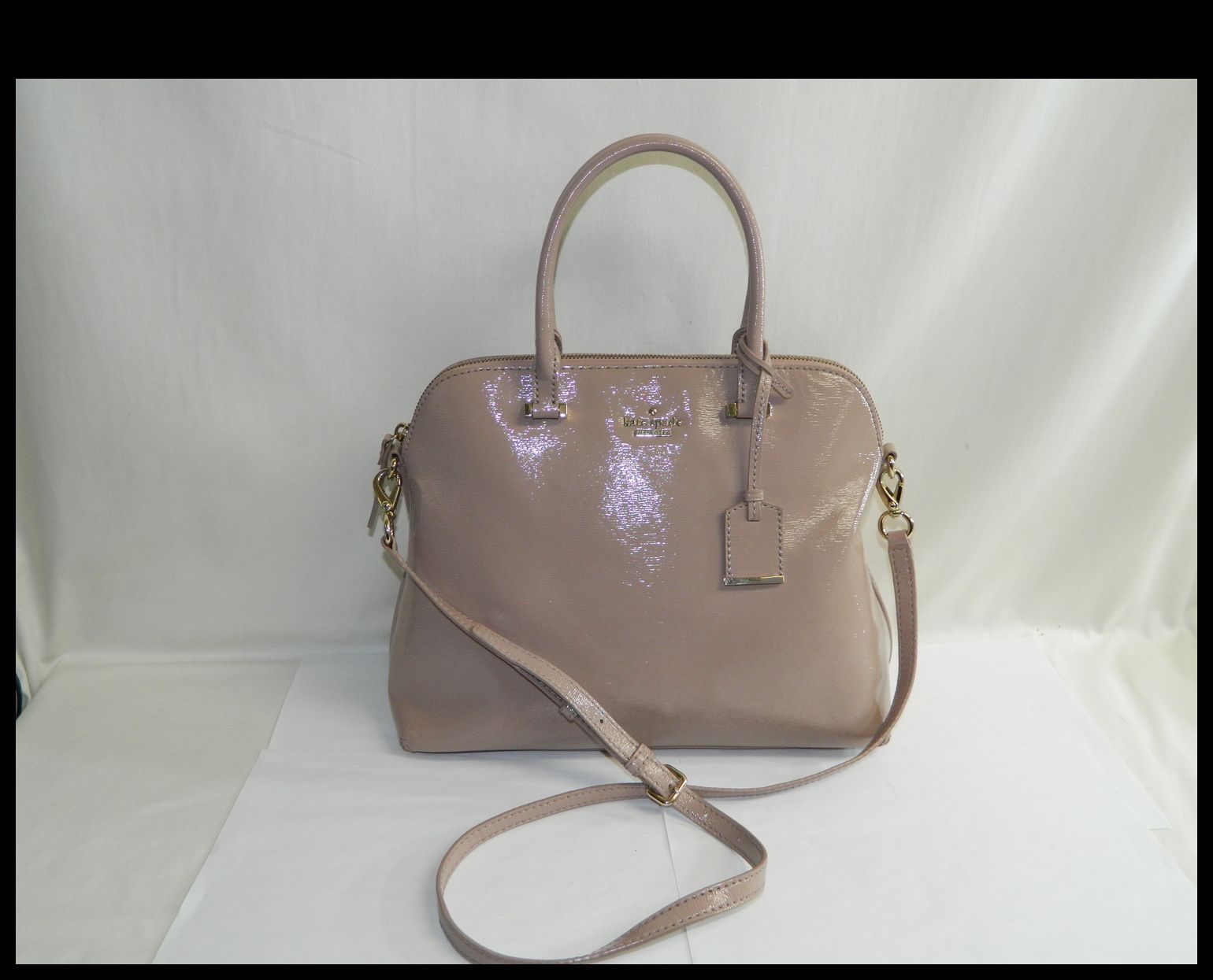 半田店 中古 美品 kate spade ケイトスペード エナメル 2WAY バッグ ベージュピンク系 ショルダーバッグ ハンドバッグ レザー 良品  買取させて頂きました。 - リサイクル＆買取専門のリサイクルマート