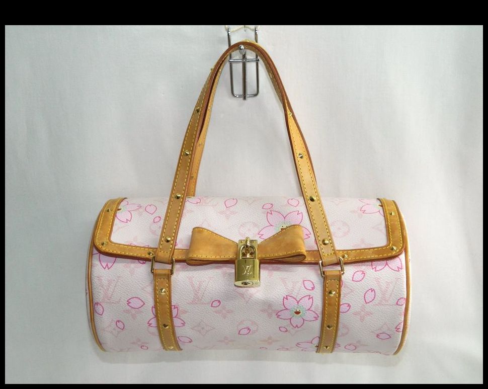 半田店 中古 激レア LOUIS VUITTON モノグラム チェリーブロッサム 村上隆 パピヨン ハンドバッグ M92010 ローズピンク 桜  ルイヴィトン USED品 買取させて頂きました。 - リサイクル＆買取専門のリサイクルマート