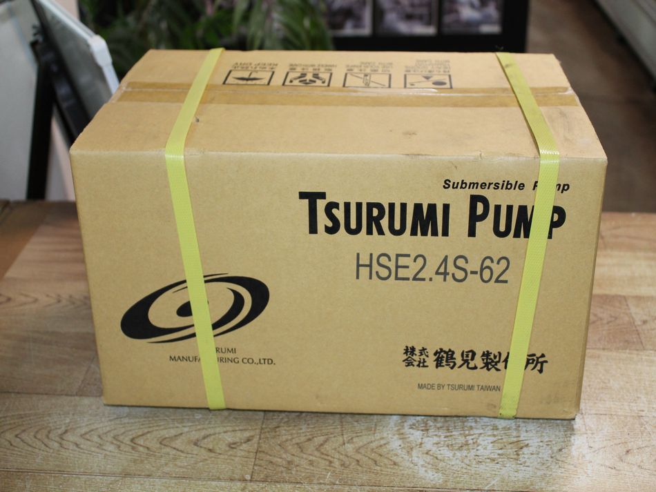 半田店 新品 未開封 鶴見製作所 水中ポンプ HSE2.4S-62 100V 60Hz TSURUMI PUMP ツルミポンプ 自動運転形 0.4KW  排水用 未使用品 買取させて頂きました。 - リサイクル＆買取専門のリサイクルマート