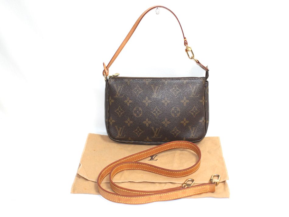 半田店 中古 LOUIS VUITTON ポシェット アクセソワール ショルダーストラップ付 モノグラム M51980 アクセサリーポーチ 小物入れ  ルイヴィトン USED品 買取させて頂きました。 - リサイクル＆買取専門のリサイクルマート