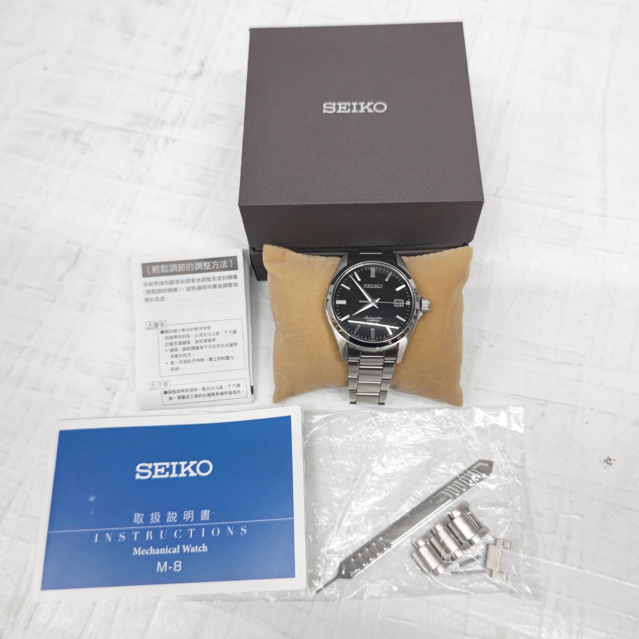 SEIKO Mechanical Watch くさかっ M-8 ブラック