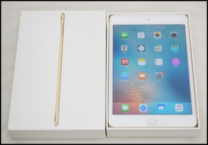 ドコモ iPad mini4 128GB ゴールド (1).JPG