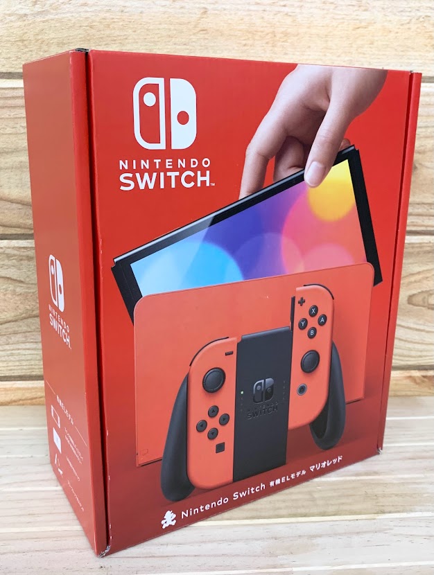 高く売る方法】Nintendo Switch 本体（有機ELモデル）【マリオレッド】の買取情報 - リサイクル＆買取専門のリサイクルマート