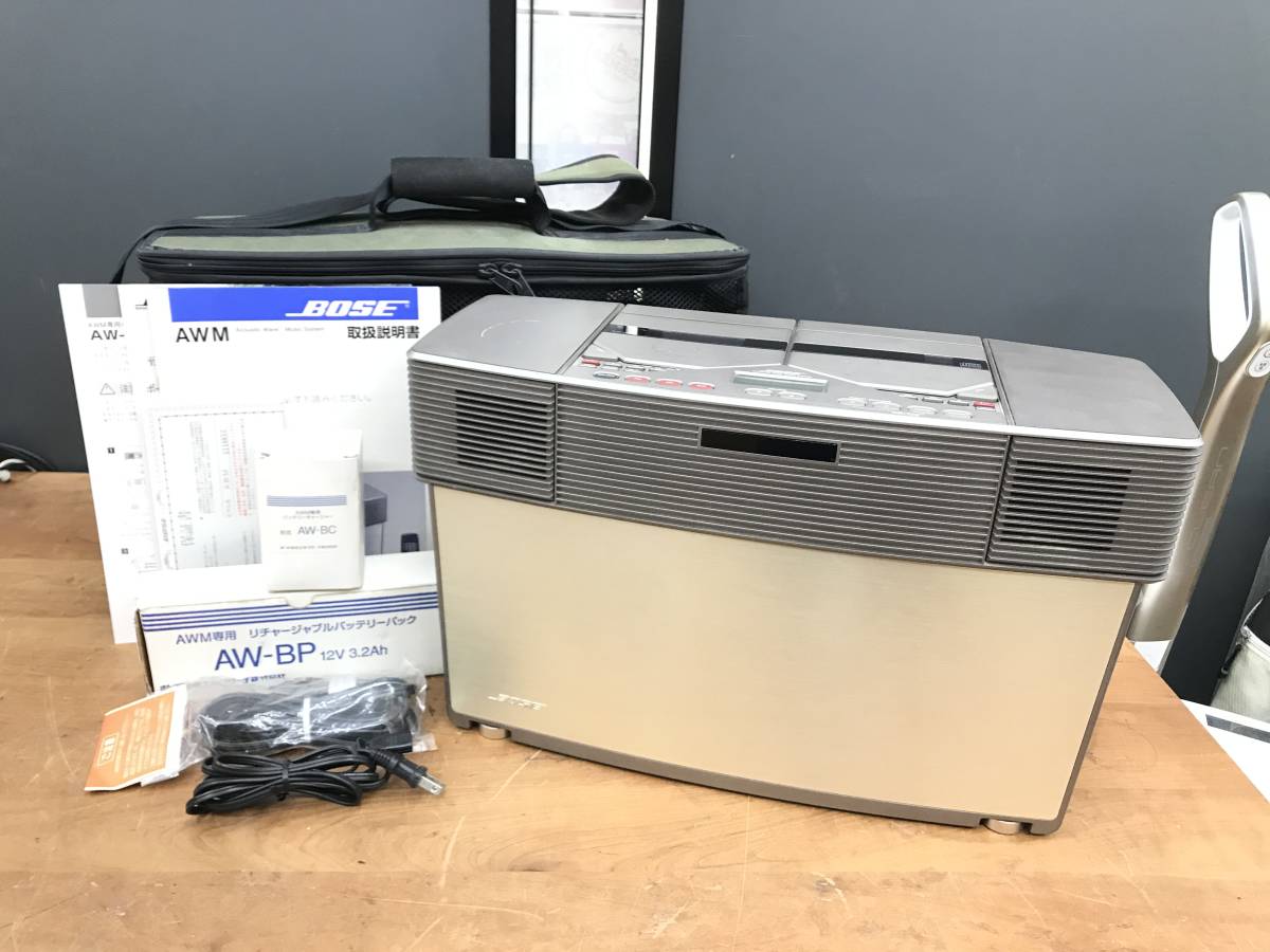 BOSE/ボーズ AWM ACOUSTIC WAVE MUSIC SYSTEM/アコースティックウェーブ ミュージックシステム CDラジカセ  ラジオ/カセットを買取りさせて頂きました！！ - リサイクル＆買取専門のリサイクルマート