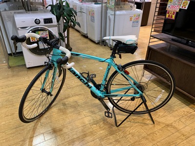 極美品 2018年モデル Bianchi ロードバイク VIANIRONE7 ENGINEERED 6000 ALU HYDRO TRIPLE  BUTTED ビアンキ】お買取りしました! - リサイクル＆買取専門のリサイクルマート