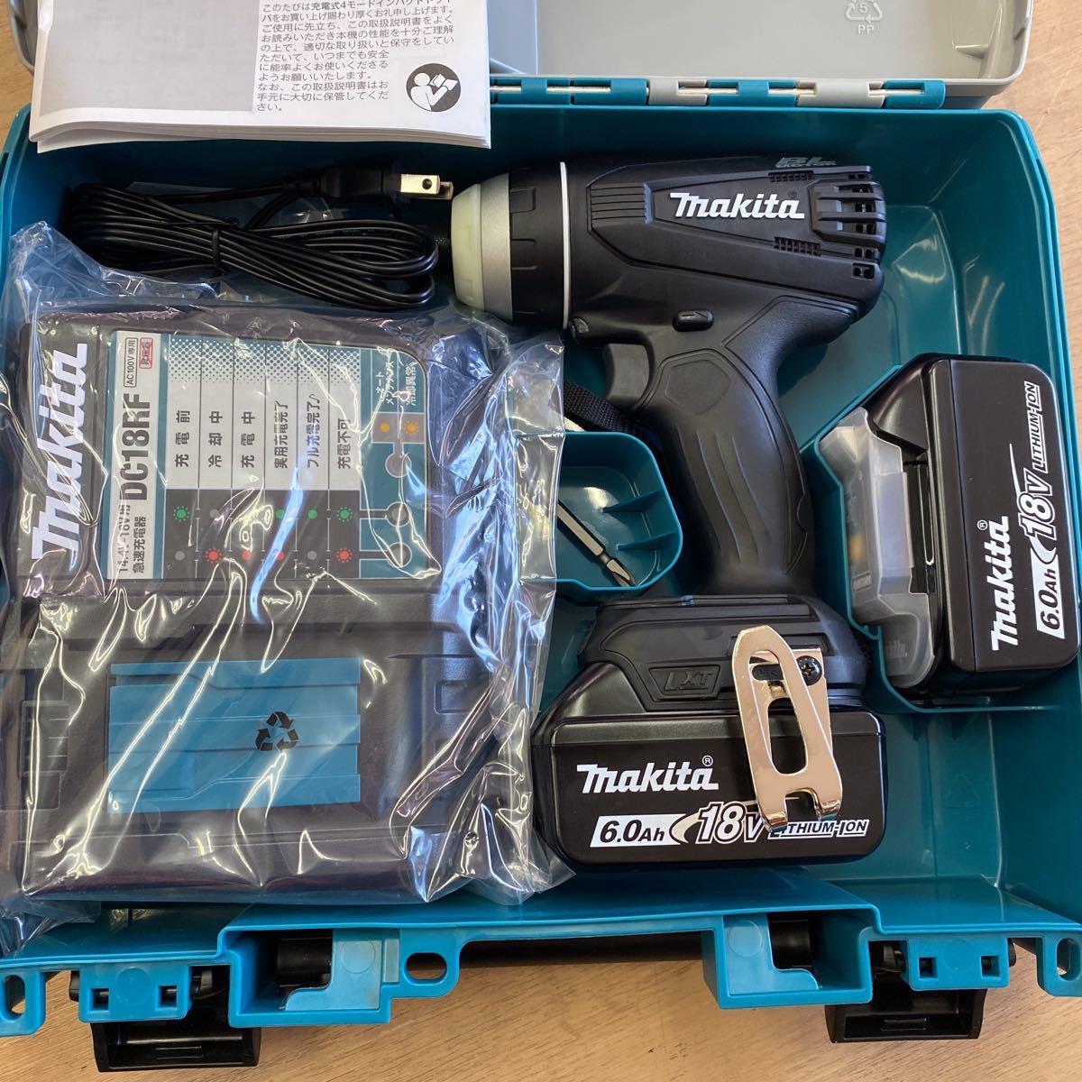 マキタ(Makita) TP141DRGXB 充電式4モードインパクトドライ 黒 18V 6.0Ah バッテリー2個 -  リサイクル＆買取専門のリサイクルマート