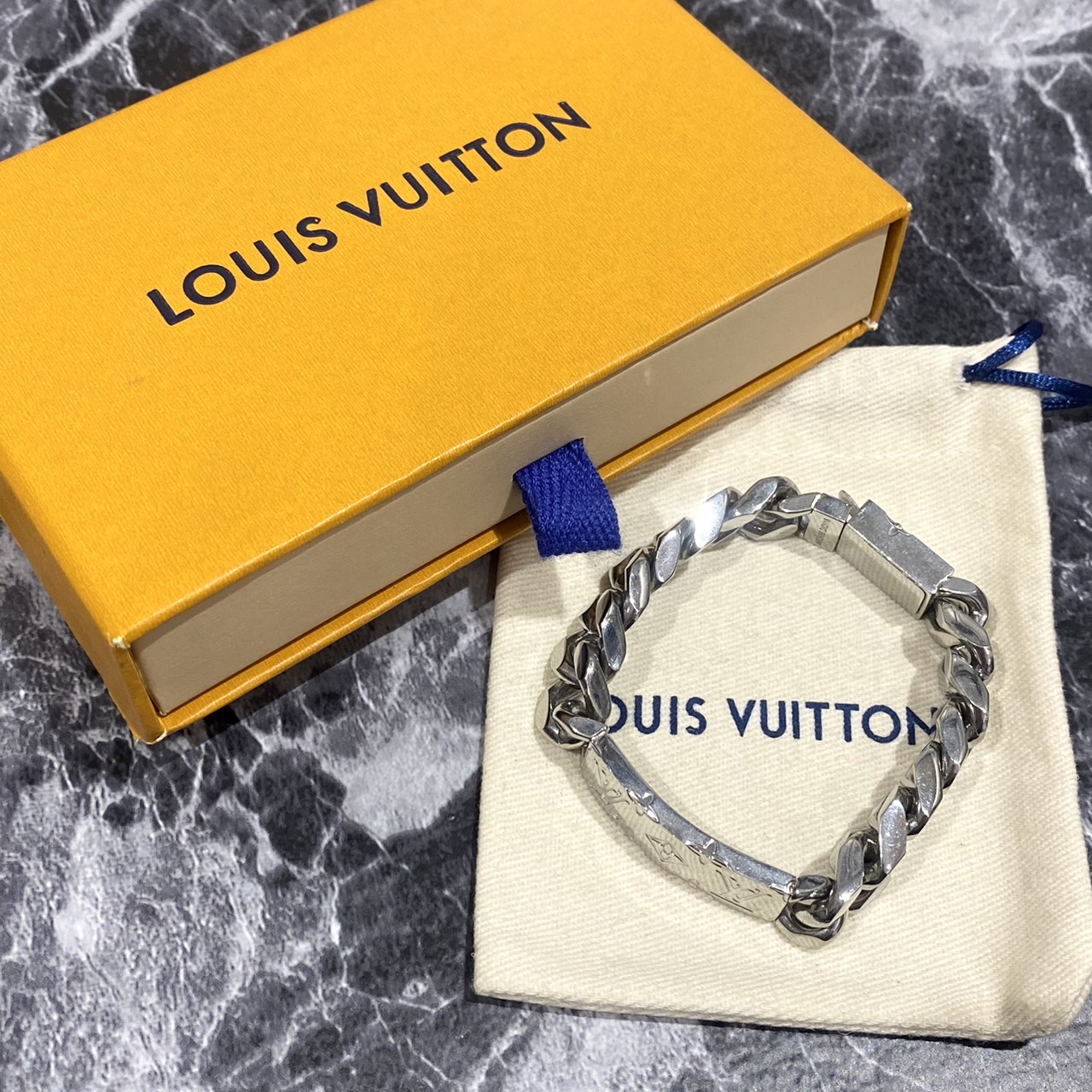 Louis Vuitton M62486 ルイヴィトン チェーンブレスレット モノグラムをお買い取りいたしました♪ -  リサイクル＆買取専門のリサイクルマート