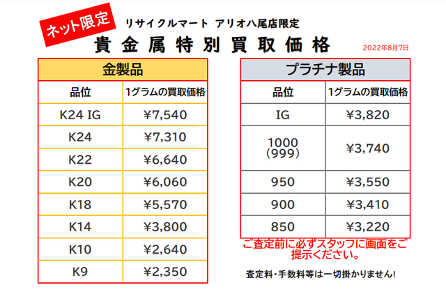 金 ネックレス 指輪 買取 八尾 東大阪 柏原 平野  貴金属.png