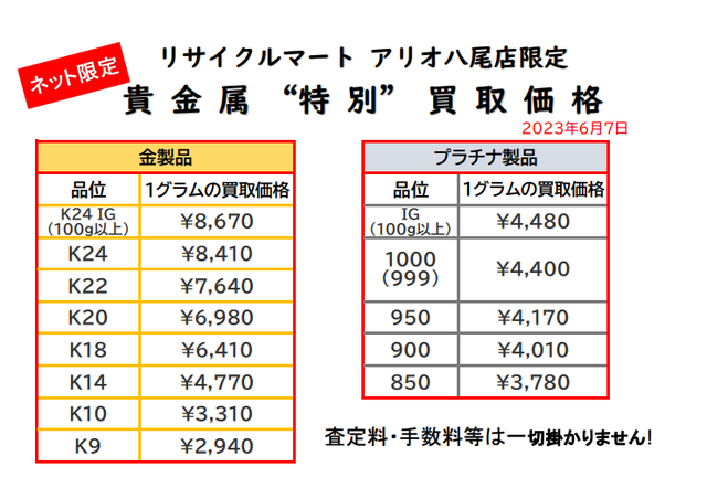 貴金属　K18 K24 プラチナ 金 八尾 柏原 平野　東大阪.png