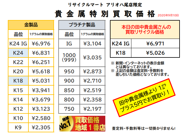 9月10日(木)　貴金属買取.png